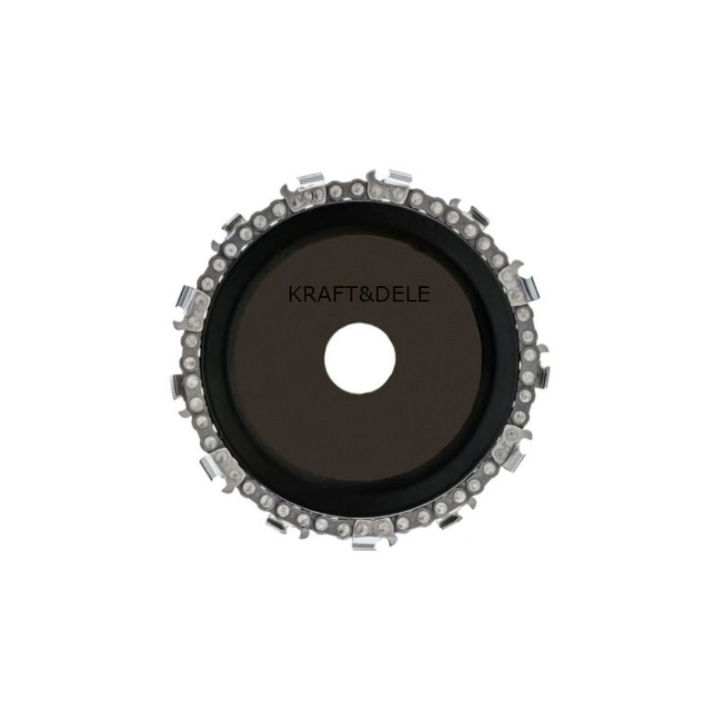 Kraft & Dele KD1060 roue à chaîne pour le bois 125mmx22,2mm Image du produit 