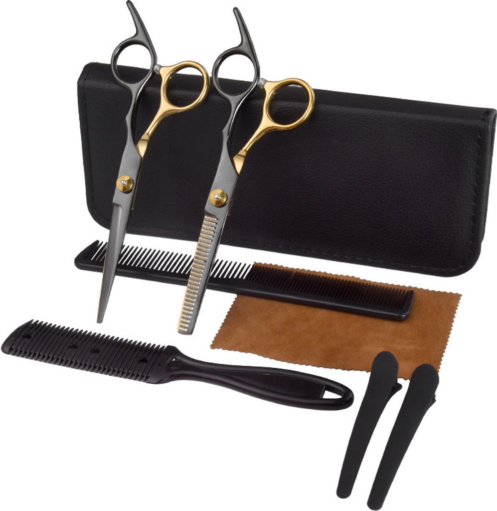 Haarschneideschere, Friseursalon, Effilierschere, Texturierschere, Haarschneidescheren-Set