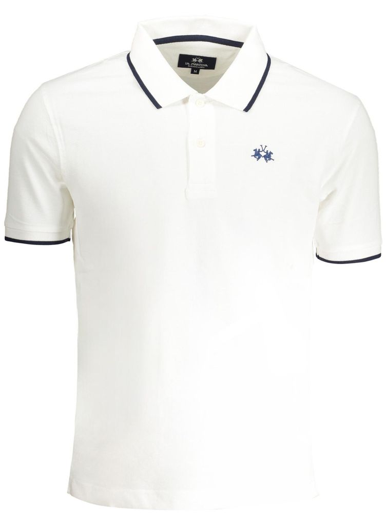 LA MARTINA Polo’s BPMP04PK031_CC5EA00_BIANCO0000 Productafbeelding 