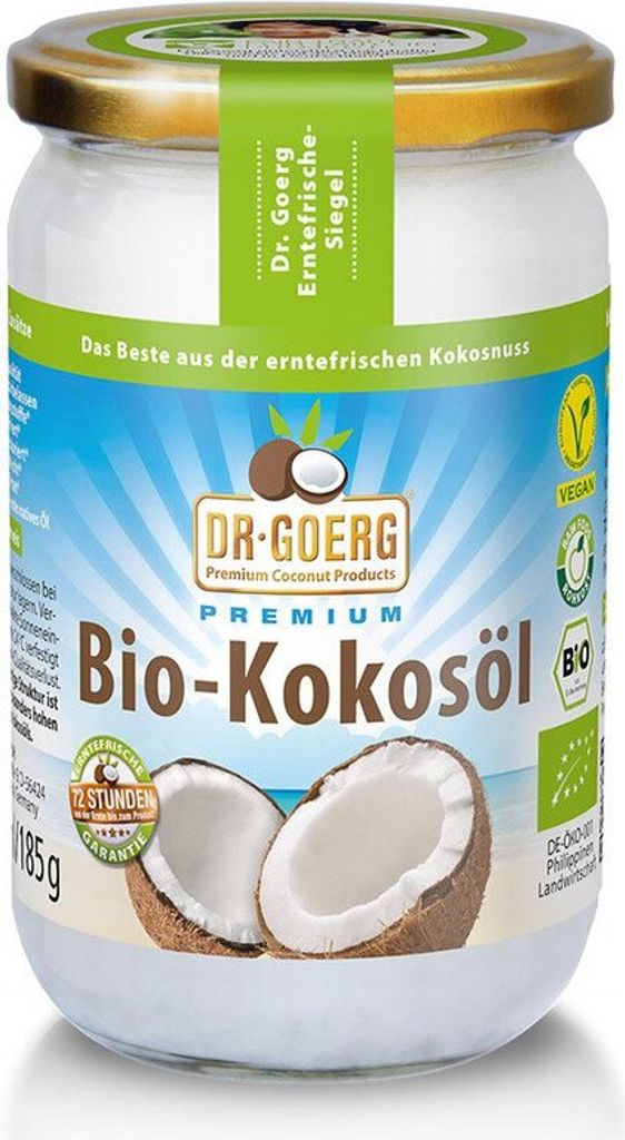 Dr. Goerg Organic Coconut Oil 200ml Produktbild