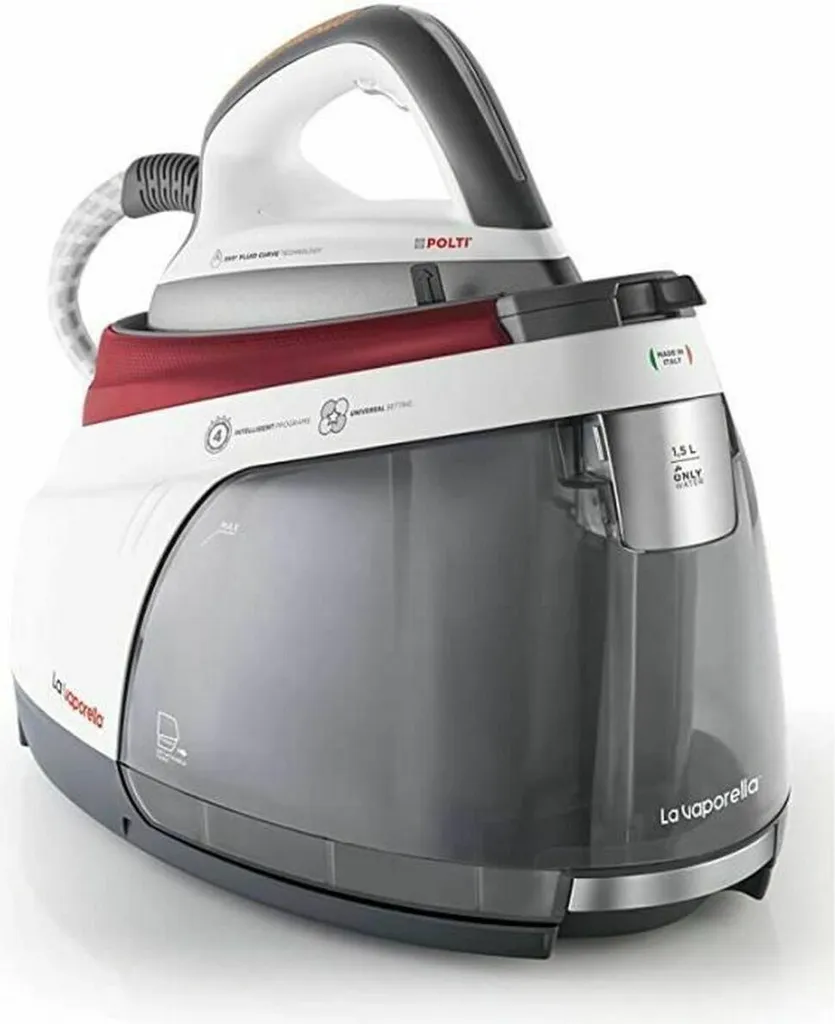Adieu les Plis avec le Fer à vapeur Polti XM82C 2350W Pressing 450 g/min