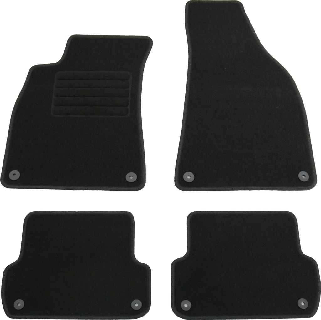 AD Tuning Fußmatten Set für Audi A4 8E B6 + B7, Limo + Avant