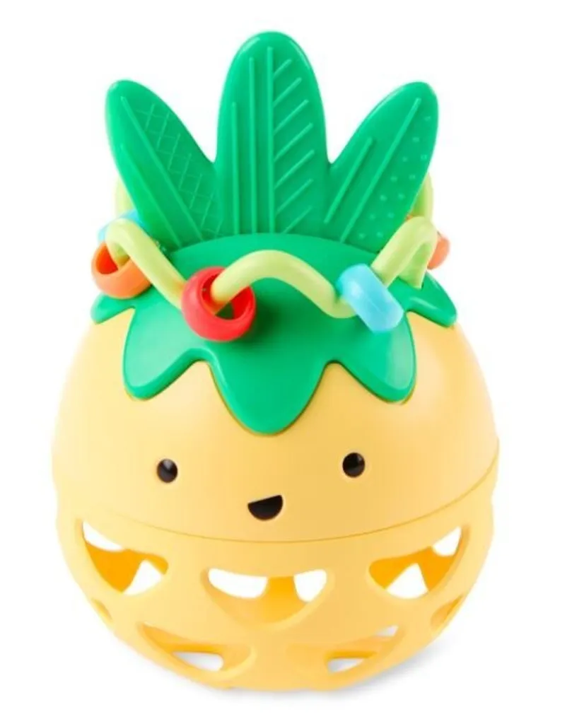 Hochet Bébé Anti-Frustration Ananas Facile à Attraper et Sûr 3 Mois
