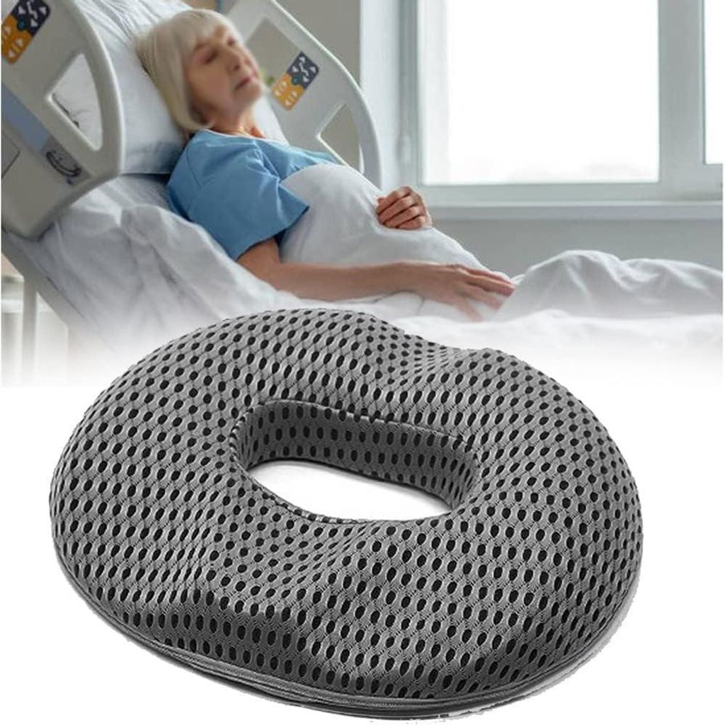 Coussin d'assise orthopédique rond, coussin pour coccyx en Image du produit 