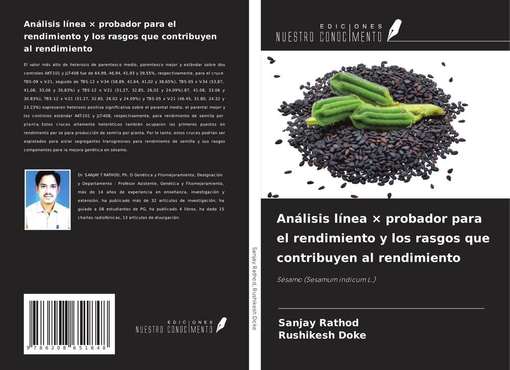 Análisis línea × probador para el rendimiento y los rasgos que contribuyen al rendimiento