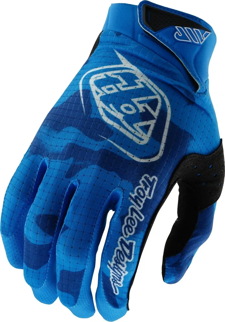 Gants de Cyclisme Respirants Troy Lee Designs Air Bleu Ciel en M