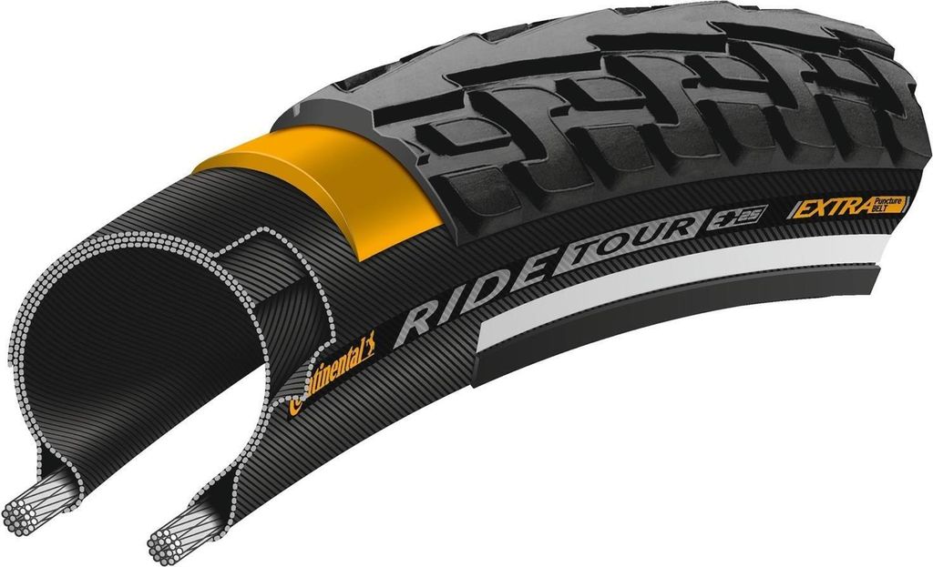 Fahrradreifen 28x1 1/4x1 3/4 RideTour Produktbild 