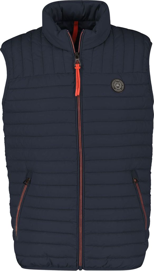 Lerros - Herren Stepp Weste (2007341), Größe:3XL, Farbe:Navy (485)