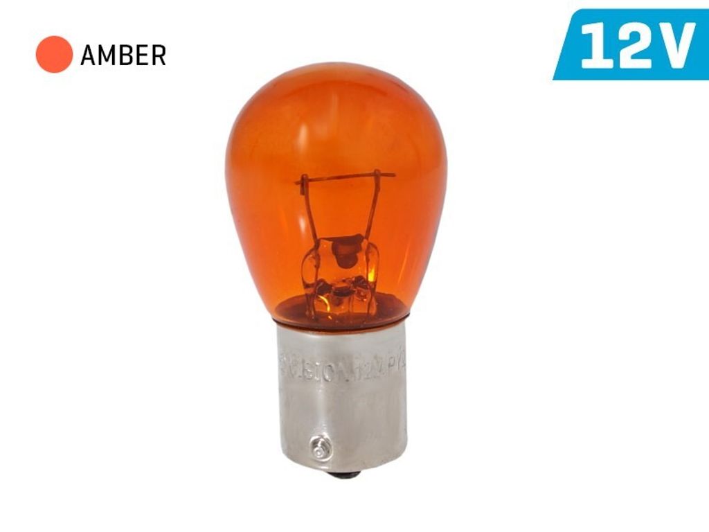 Żarówka VISION PY21W 12V 21W BAU15s żółta, E4 Zdjęcie produktu