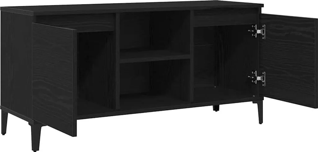 Mobile TV 102x35x50 Maison Exclusive - Rovere Nero Antimacchia - 5
