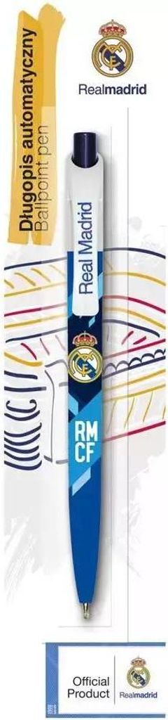 Kugelschreiber 0,7mm REAL MADRID C.F., blau, Blister, 201018002