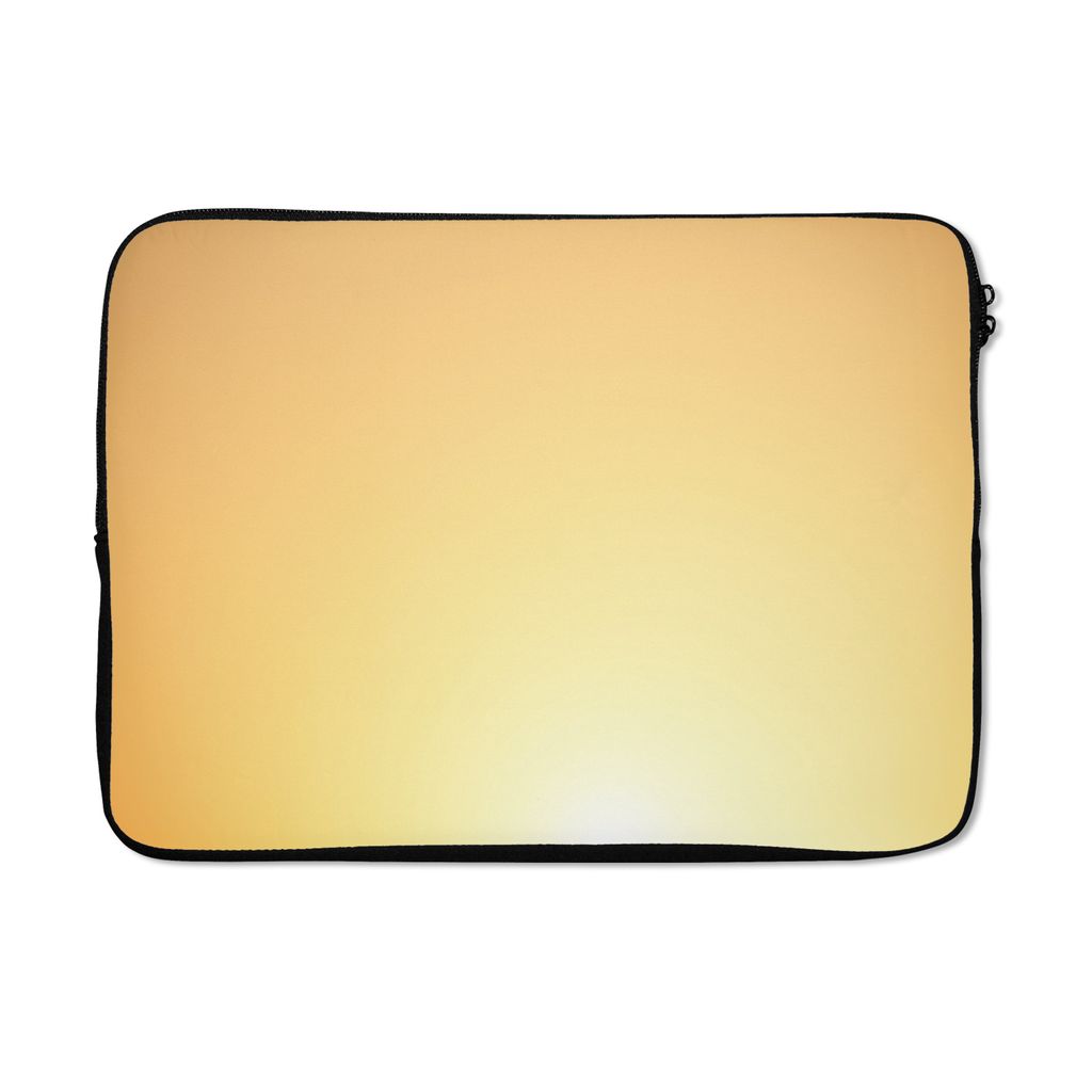 MuchoWow Laptop Hülle 14 ZollSonne mit gelbem Schimmer Laptoptasche - Laptoptasche - Stoßsicher - Schutzhaube