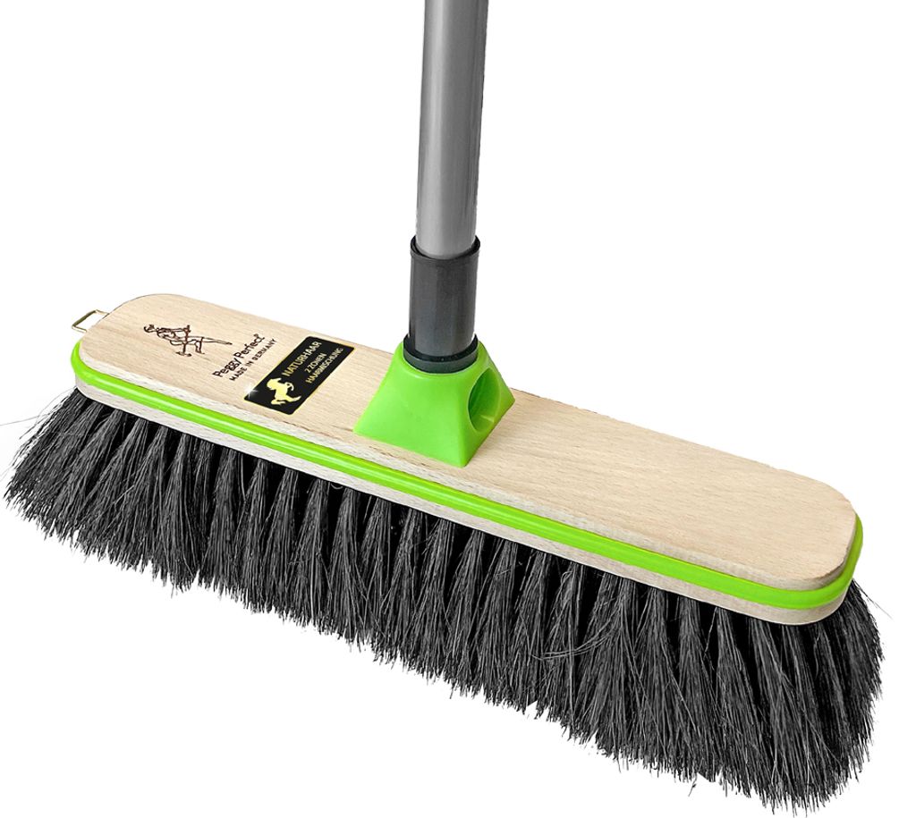 Peggy Perfect Besen mit Stiel "Greenline" aus Holz Produktbild 