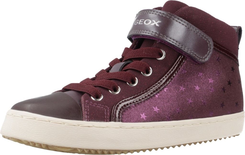 Geox Kalispera Kinderschuhe Mädchen Stiefel Klett Rot Freizeit, Schuhgröße:28 EU