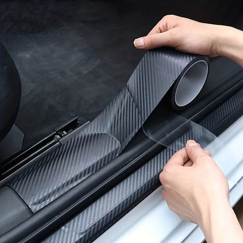 Carbon Folie Klebeschutz für Autos Lackschutzfolie - Produktbild 4