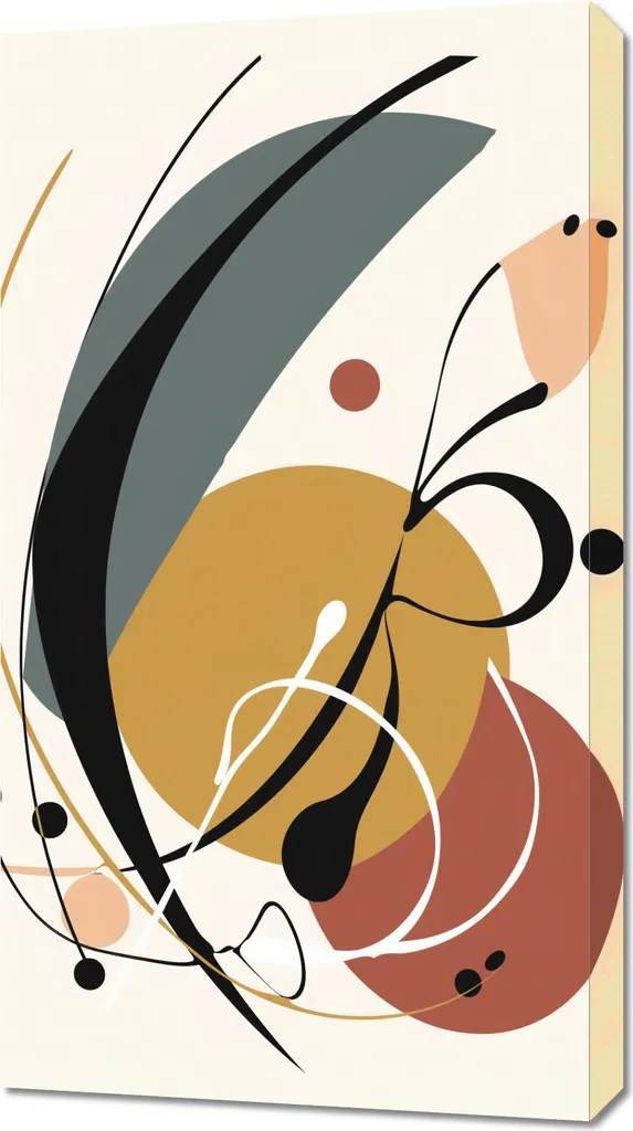 Arreda con Echi Danzanti: Quadro Moderno 50x90 per Soggiorno e Camera