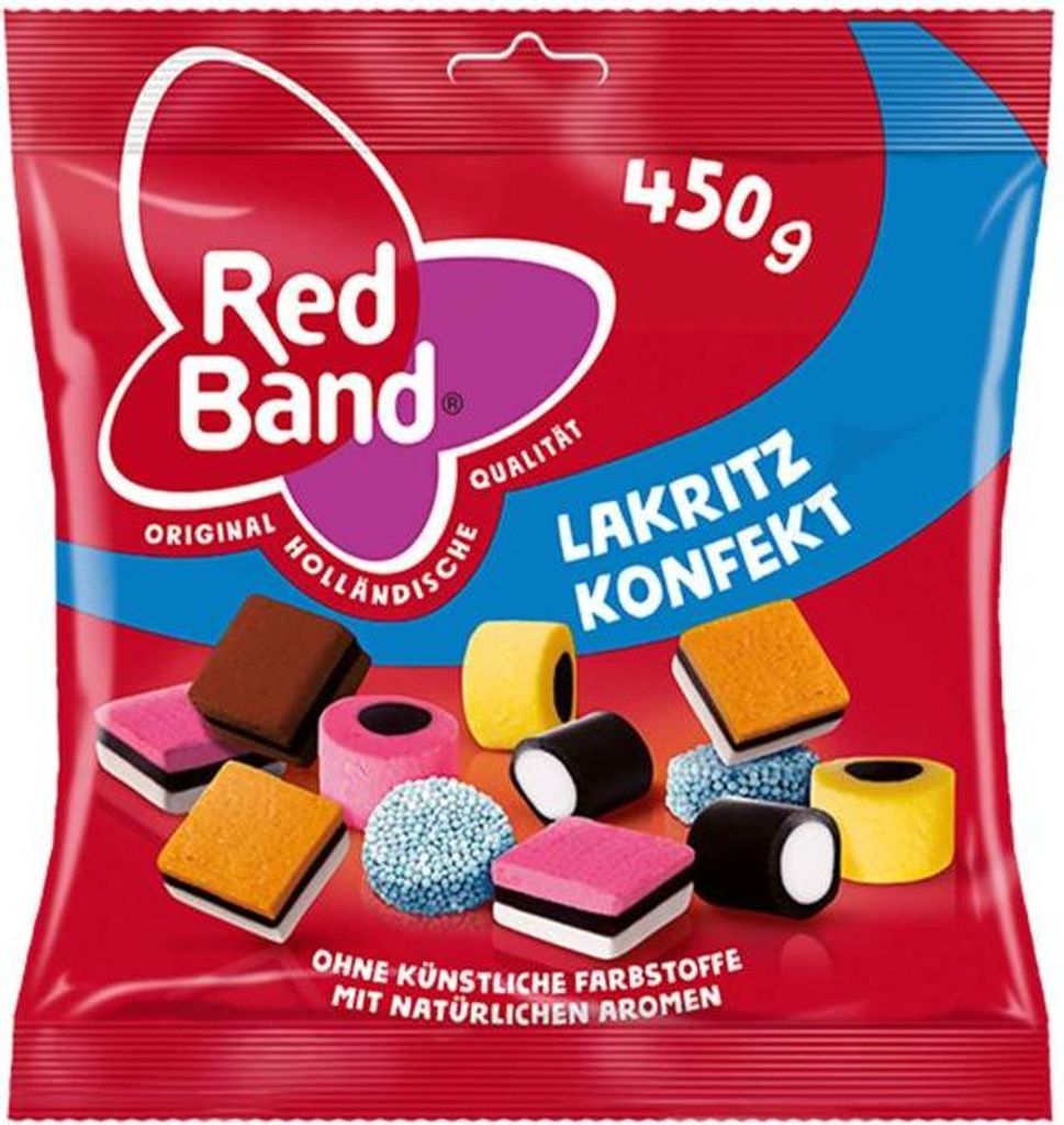 Red Band Lakritz Konfekt Family Beutel 450g Produktbild 