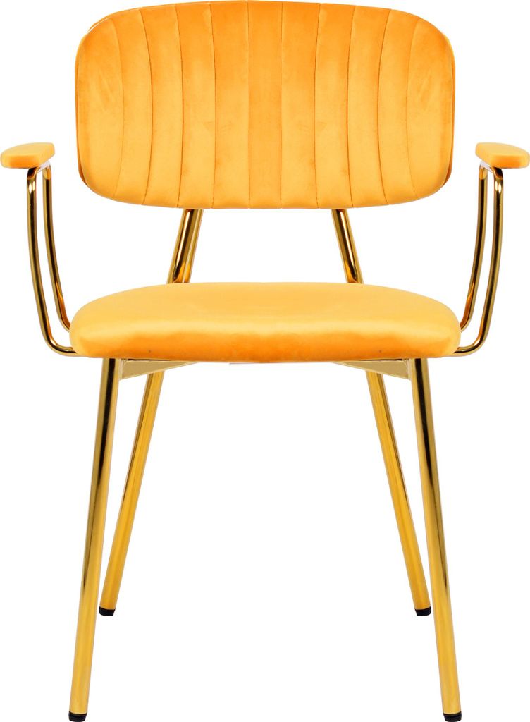 Stuhl Giselle 200 2er-Set Hellorange Produktbild 