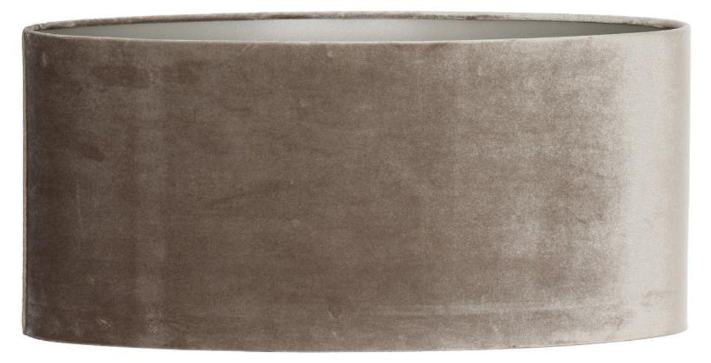 Light & Living - lampenschirm - Palata - braun - textil - E27 - 3838379