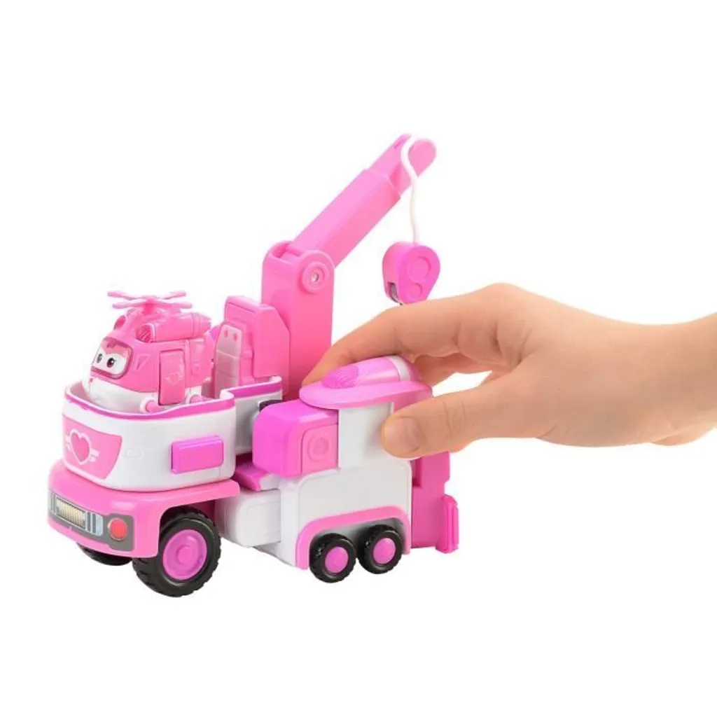 Robot Transformable Super Wings Dizzy Deluxe avec Sons et Lumières - 7