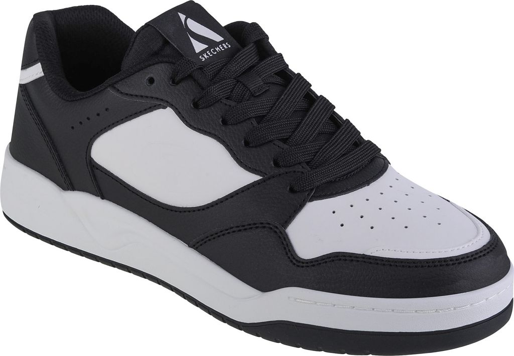 Skechers Koopa-Volley Low Varsity 183240-BKW, Sneaker, Herren, Weiß