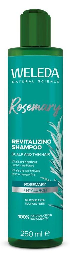 Weleda Rosmarin Revitalising Shampoo 250ml, 250 ml, Produktbild 
