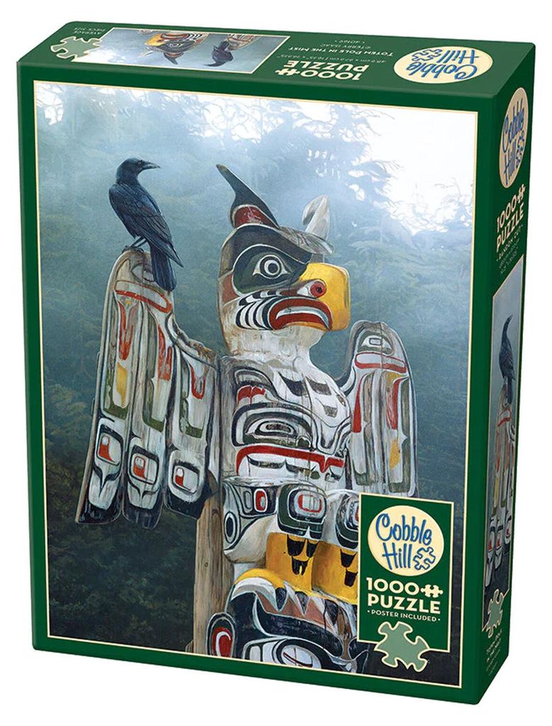 Puzzle 1000 elementów Totem rdzennych mieszkańców Ameryki