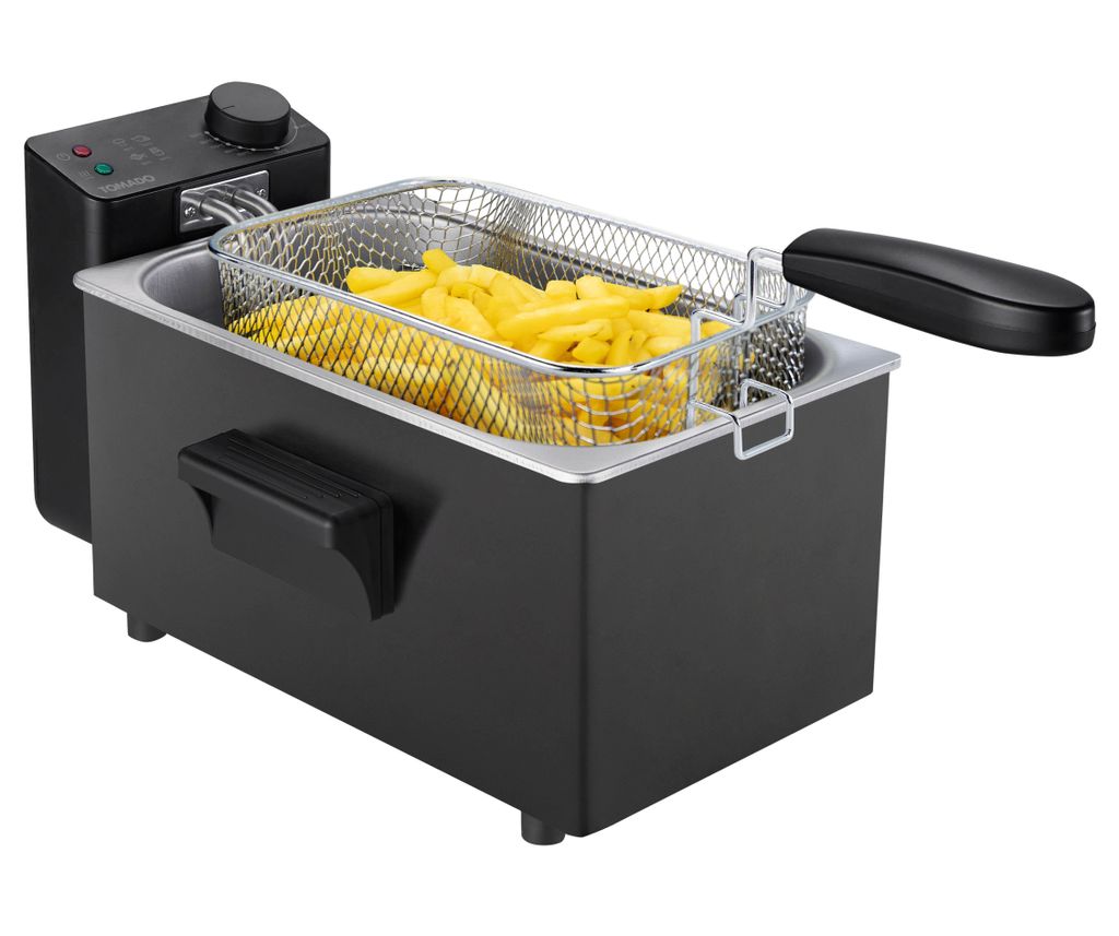 Tomado TDF3002B Fritteuse mit Kaltzonen-Technologie 3 Liter Produktbild 