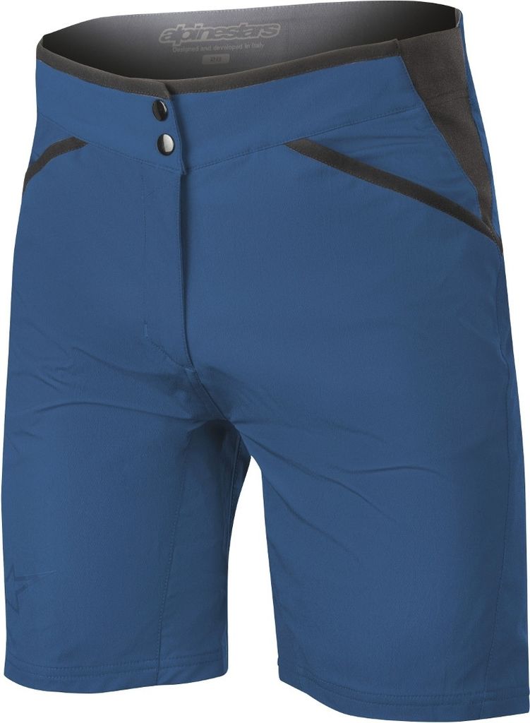 Alpinestars Stella Alps 6.0 Damen Fahrradshorts Farben: Blau, Grösse: 28