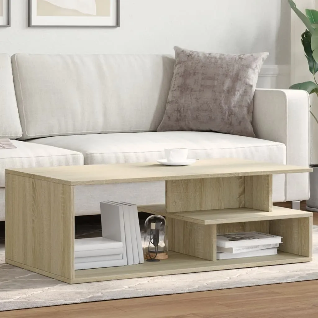 Maison Exclusive Tavolino Sonoma Rovere 102x55x35 cm | Mobile Soggiorno