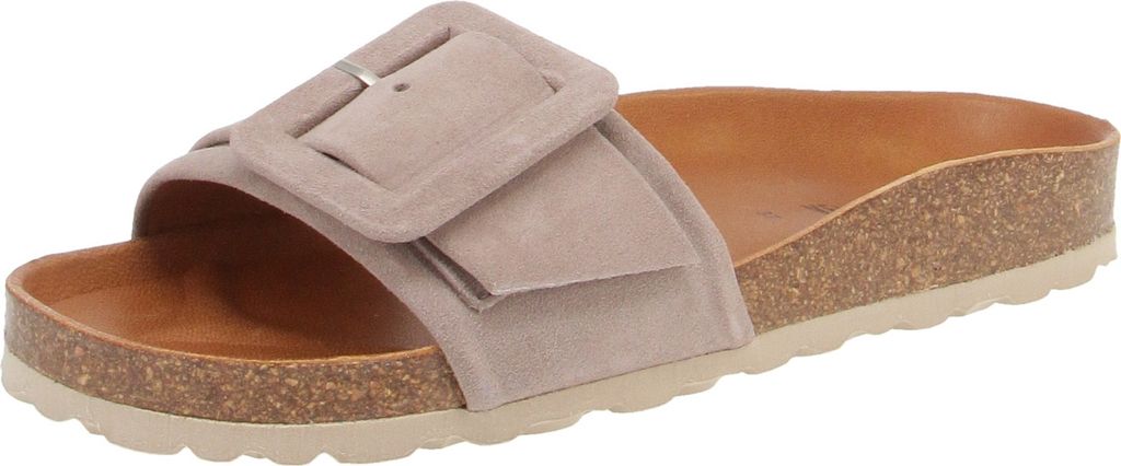 VERBENAS Damen Leder-Slipper Reiko - Bequem Und Stylisch