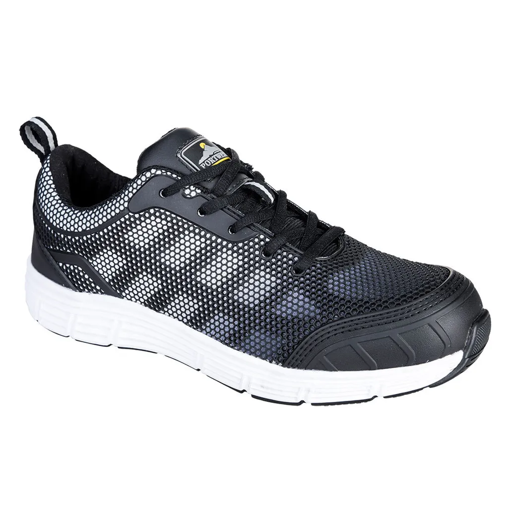 Chaussure de sécurité légère Portwest FT15 Steelite Tove S1P en Noir