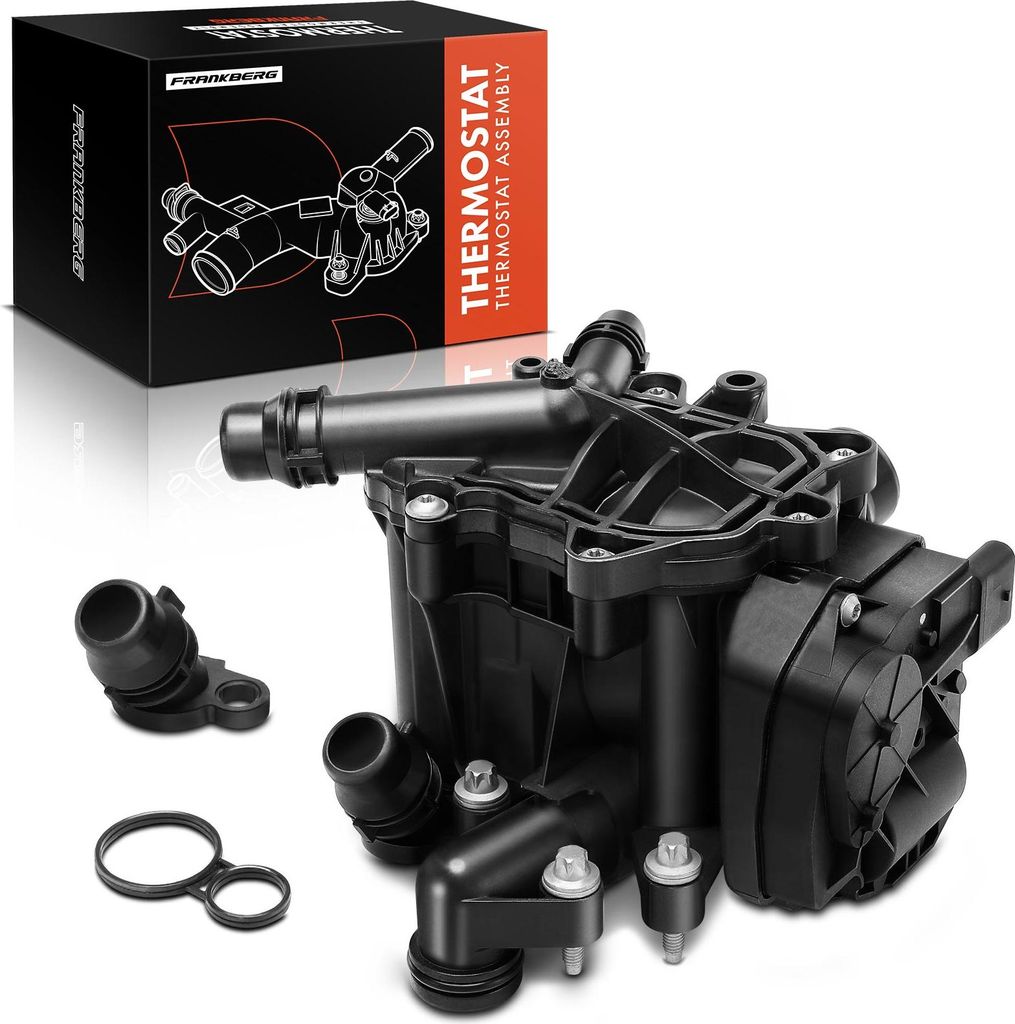 Frankberg 1x Thermostat Kühlmittel für BMW 1er 2 Coupe Cabriolet 3er 4 Coupe 5er 7er X3 X4