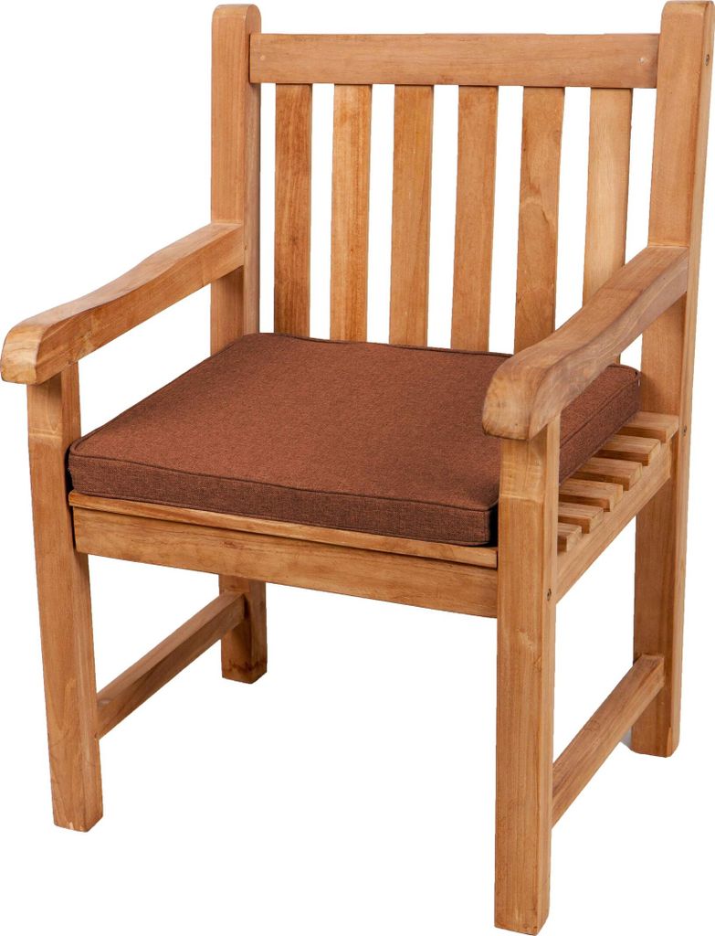 Sitzkissen für Bank, Gartenschaukeln, Sitz, glatt. FK5 (40x40x5, Orange)