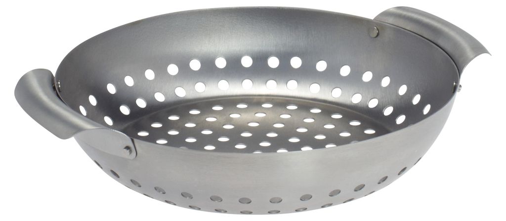 Cesta redonda para asar Bremermann, 27 x 6 x 22,5 cm, acero Imagen del producto 