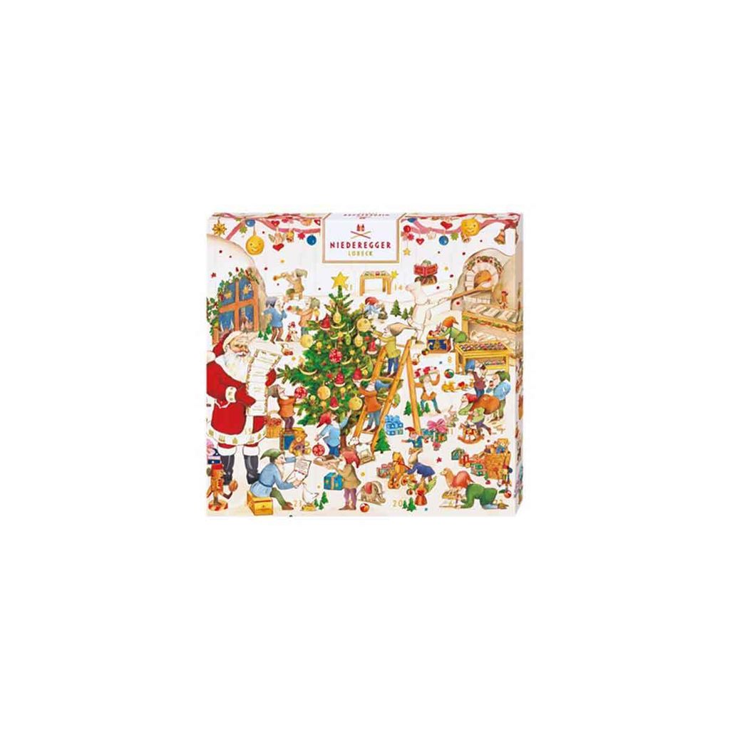 Niederegger Mini calendrier de l'Avent - 168 g Image du produit 