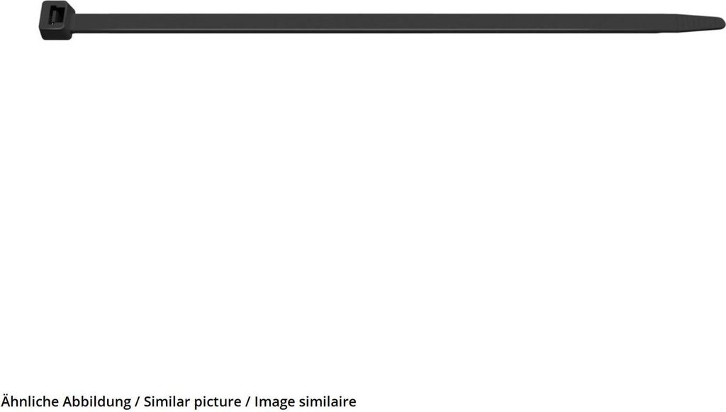 "Kabelbinder Basic Tie 290X3,5 Bk"