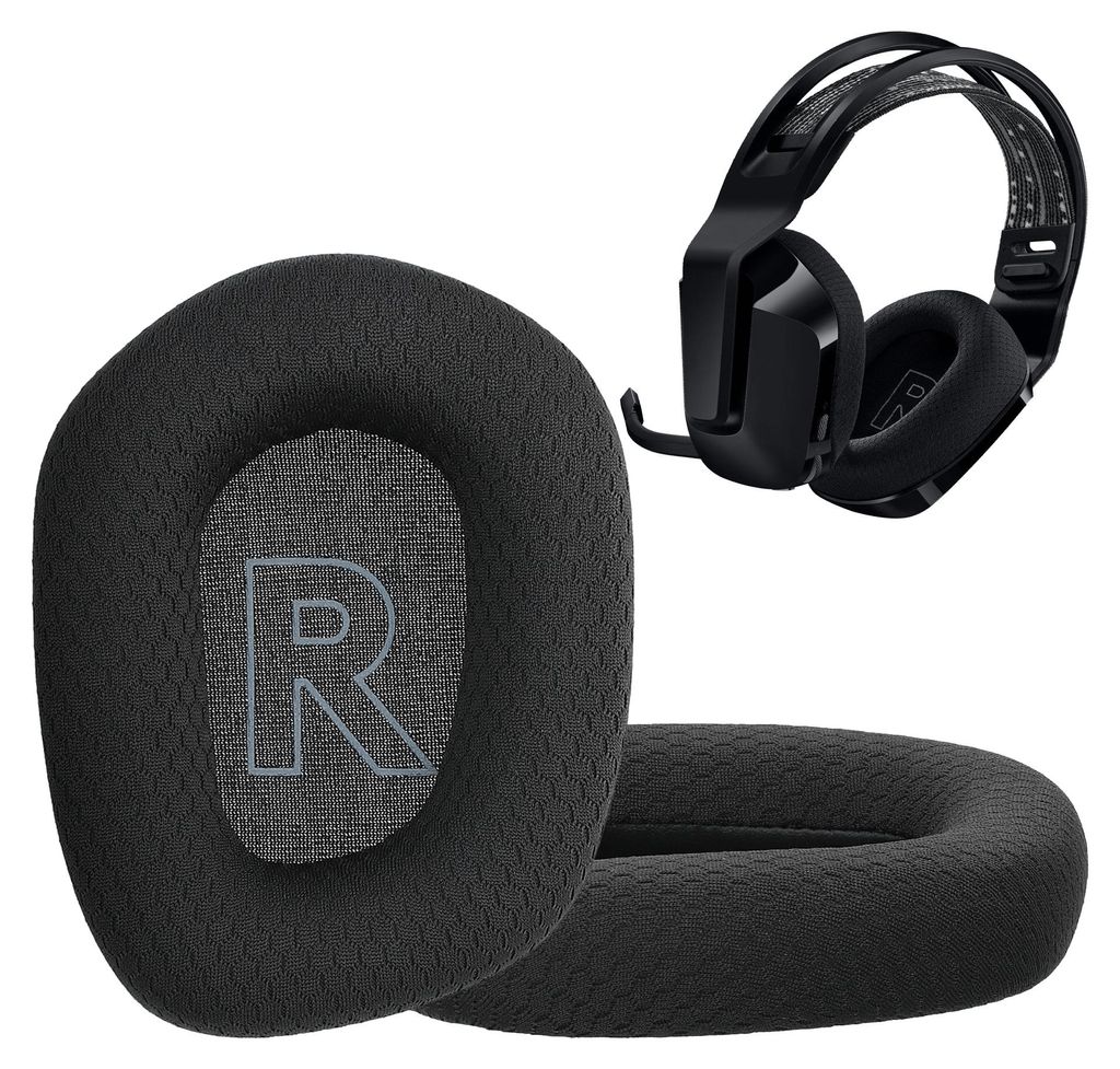 kwmobile 2x Velours Ohr Polster für Logitech G733 Produktbild 