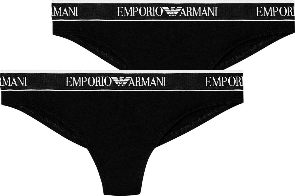 2er-Pack EMPORIO ARMANI Damen Brazilian Slip
