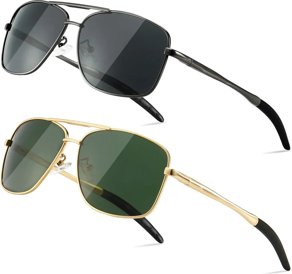Lunettes de soleil polarisées pour hommes spécial pêche et golf