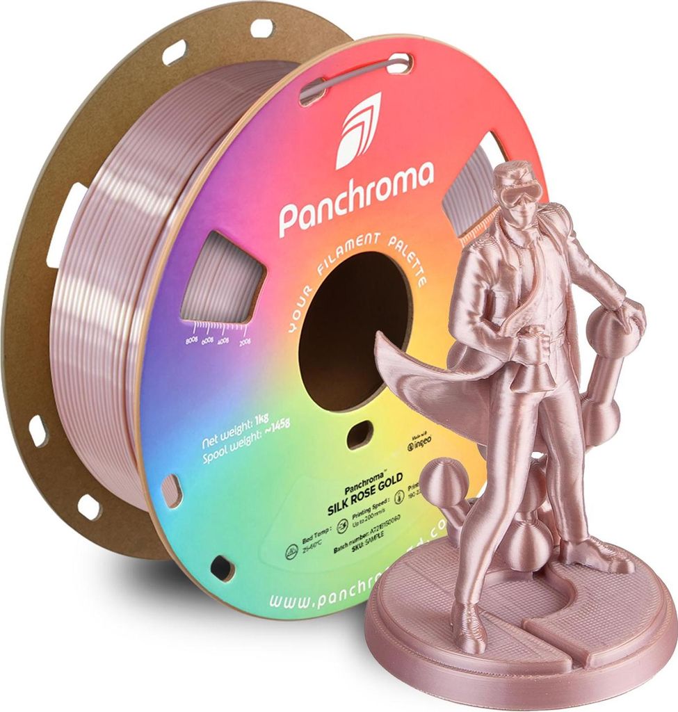 Polymaker Panchroma PLA Silk Rose Gold 1.75 mm 1KG