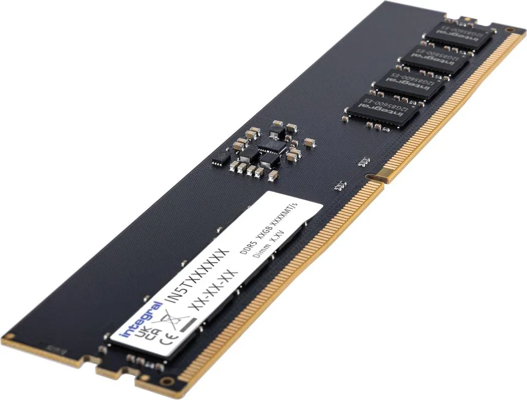 Mémoire PC Integral DDR5 32 Go 4800 MHz Haute Vitesse IN5T32GNHRBX