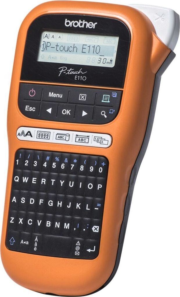 štítkovacie zariadenie brother P-touch E110 Obrázok produktu 2