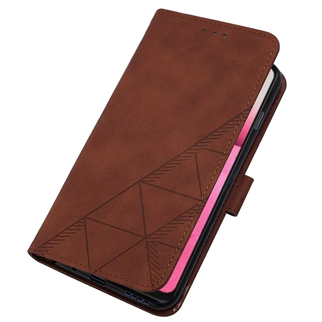 Custodia Flip Pixel 7 Pro | Design Portafoglio Marrone Antiurto - 5