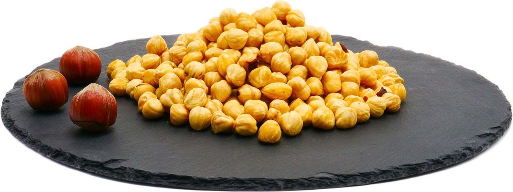 Haselnusskerne (blanchiert & geröstet) - Piemonte: 500g Größe: 500g