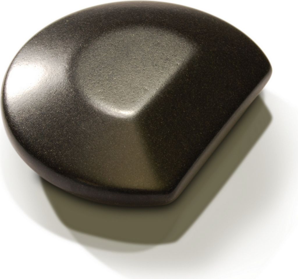 Master Massage Basalt Steine 3/4 Rund für Hot Stone Gua Sha Steine 2er Pack