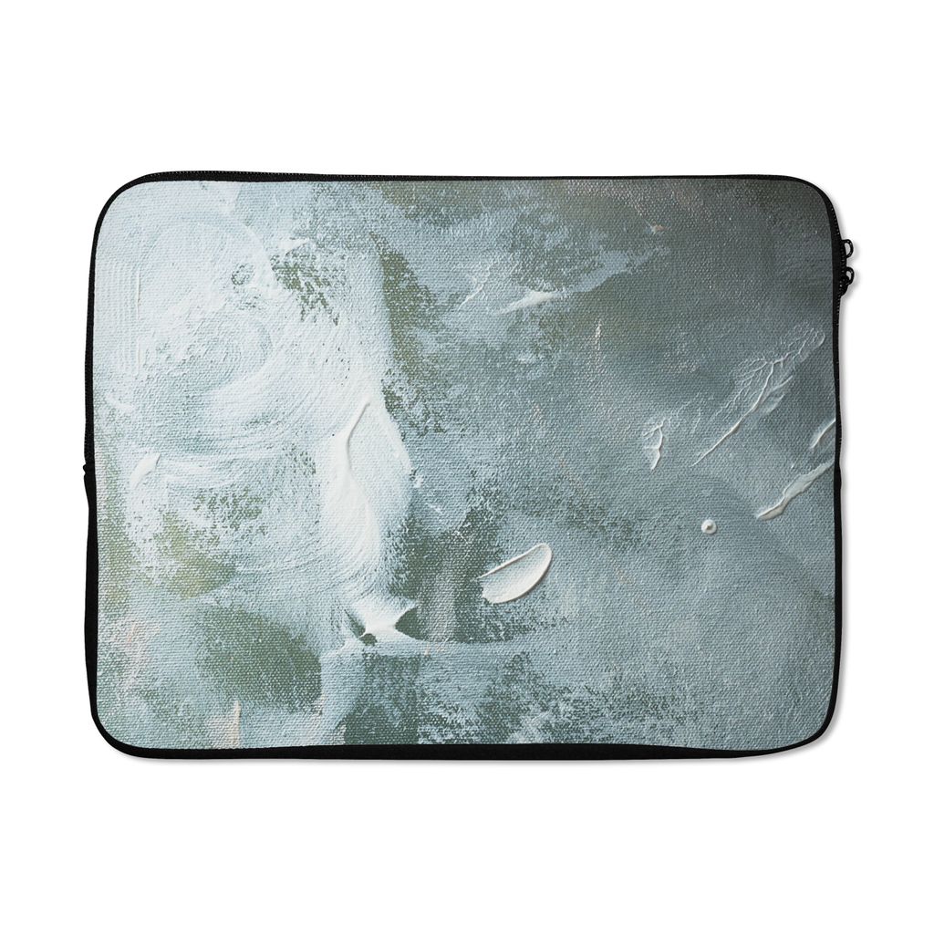 MuchoWow Laptop Hülle 15 Zoll Acrylfarbe - Strukturen - Abstrakt Laptoptasche - Laptoptasche - Sleeve - Rundum-Schutz