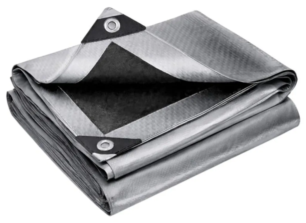 Bâche de protection Plonos PL-501 de 500 x 400 cm avec densité 260g/m2