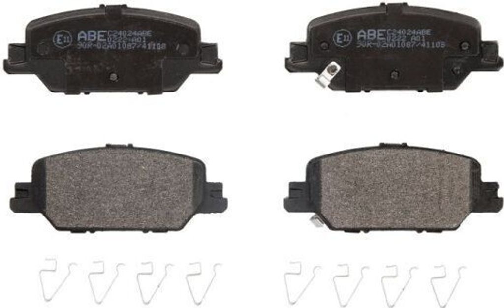 ABE Bremsbeläge Satz Hinten für HONDA CR-V V (RW, RT) C24024ABE