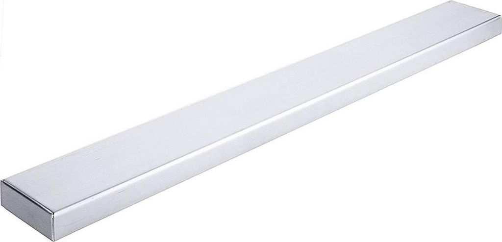 Contacto Magnet-Messerhalter - Edelstahl geschlossen, hygienisch, Wandmontage, 40 x 4,6 x 1,6 cm, effizienter & attraktiver Messerblock Ersatz